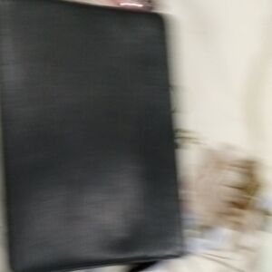 Elegant Black Leather Briefcase for Men